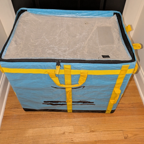 Giant zippered tote bag, xl storage bag - Picture 7 of 9